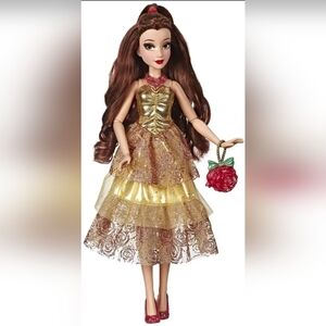 Disney Princess Style Series Belle Doll w/ Purse & Shoes NEW